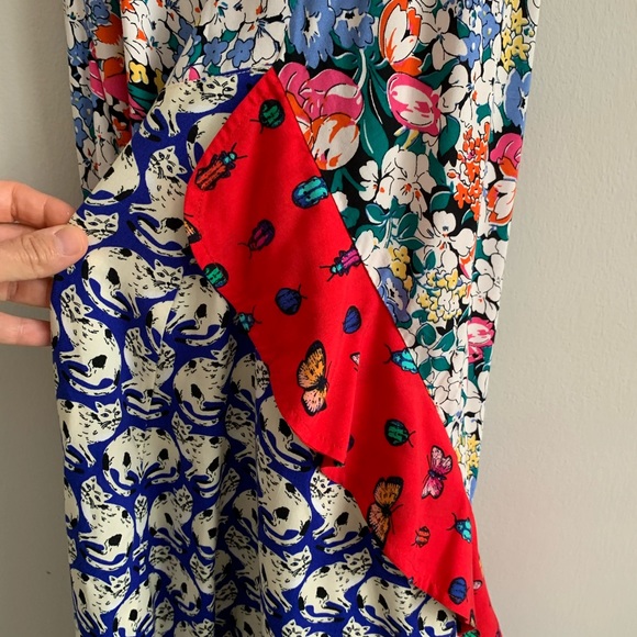 ANTHRO 52 CONVERSATIONS COLLOQUIAL BIAS DRESS - Picture 12 of 16